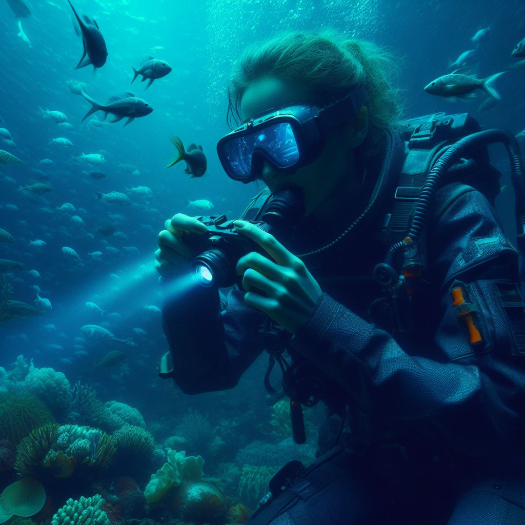 Marine Biologist diver